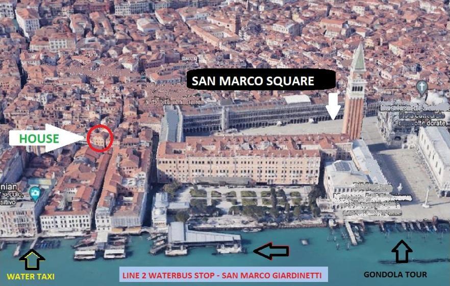 Venezia-San Marco View On Luxury Shopping Street Appartement Buitenkant foto